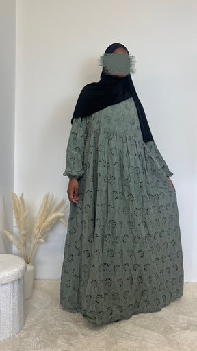 Oversize Baumwollkleid Layali