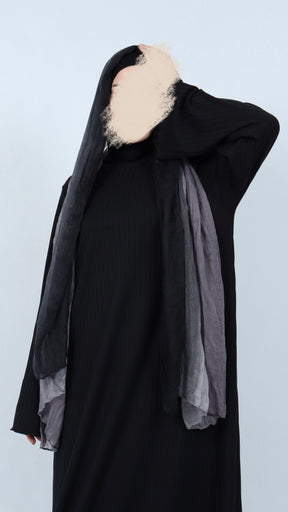 Pre Order Rippkleid Schwarz