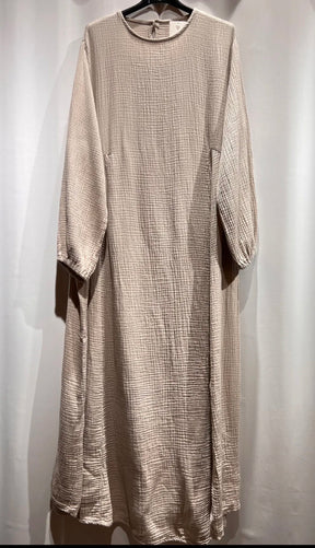 Sportliche Musselin Abaya Melike