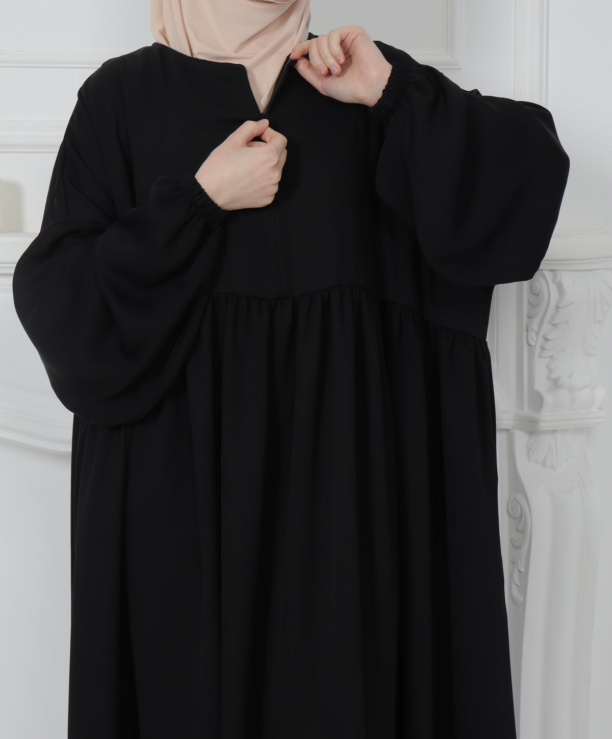 Abaya Laila - Dunkelbraun