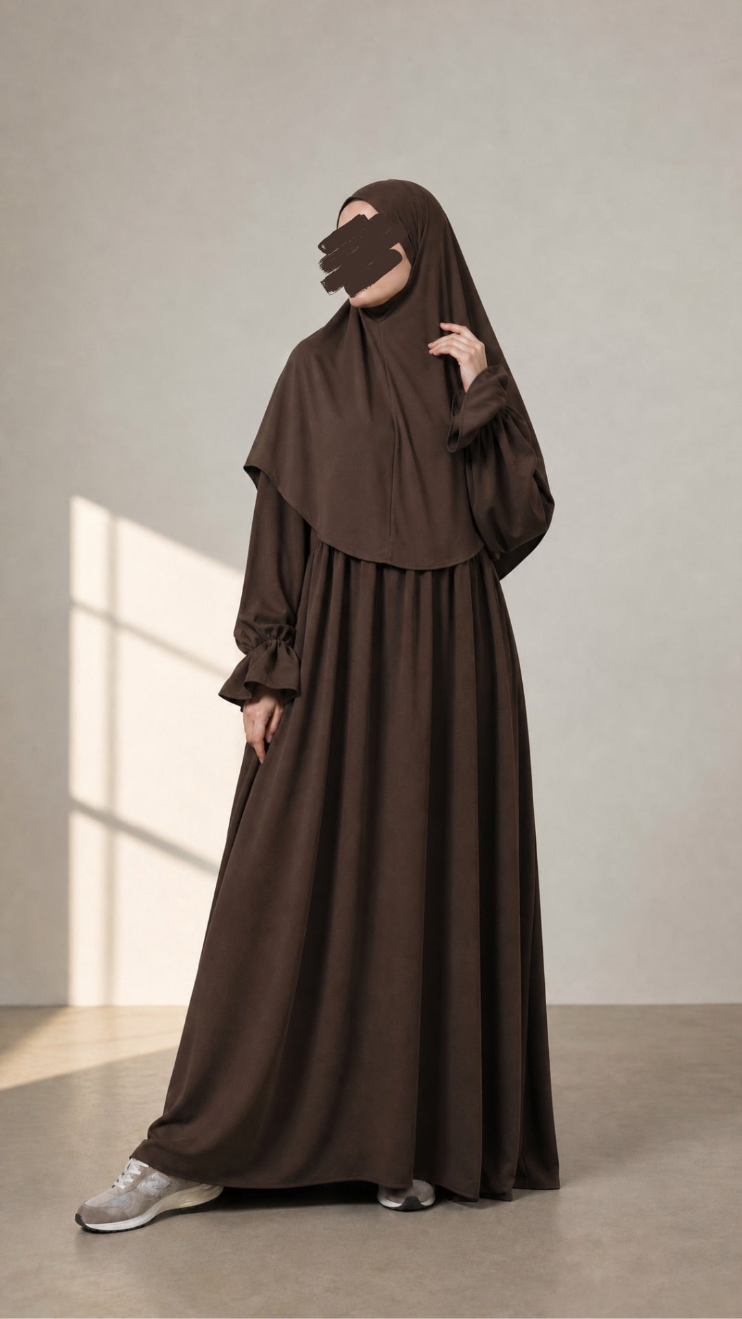 Abaya Maryam - Braun