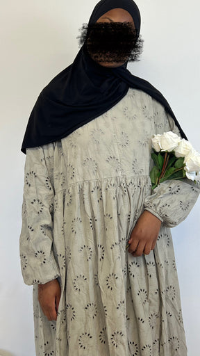 Oversize Baumwollkleid Layali