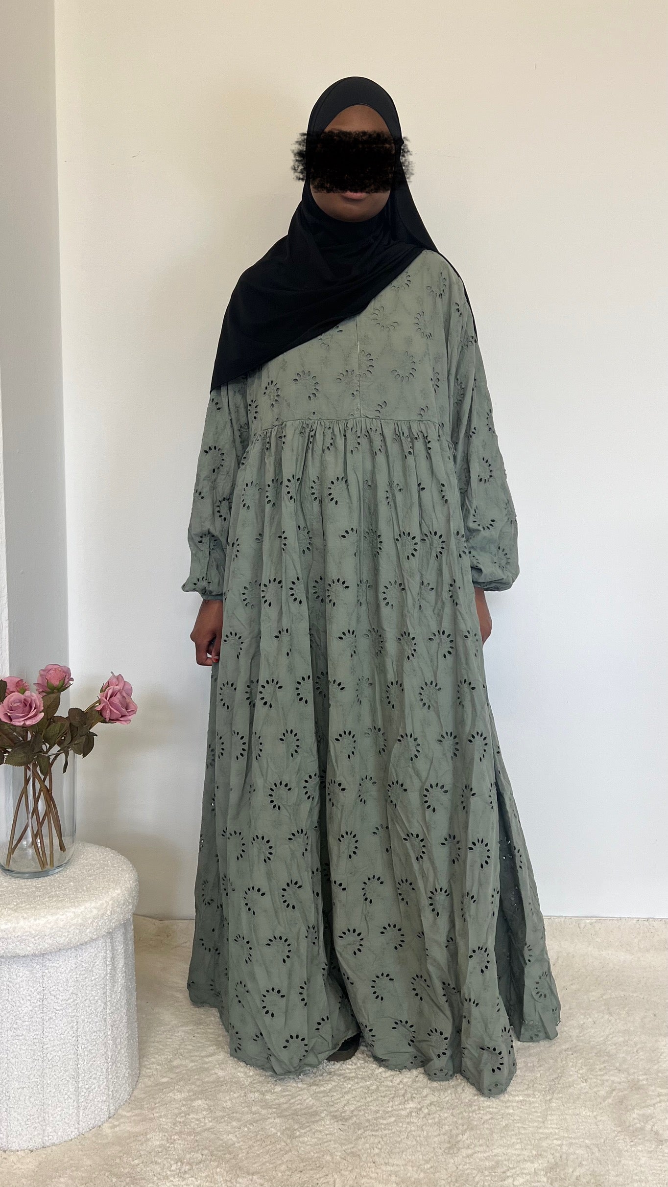 Oversize Baumwollkleid Layali