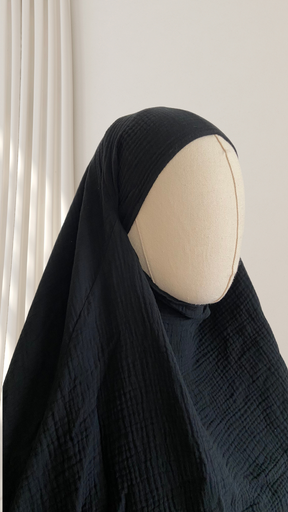 Musselin Khimar aus Baumwolle