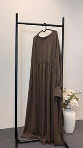 Abaya Maryam - Mokka