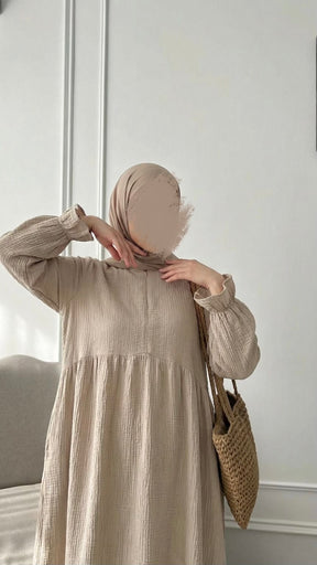 Classy Musselin Abaya