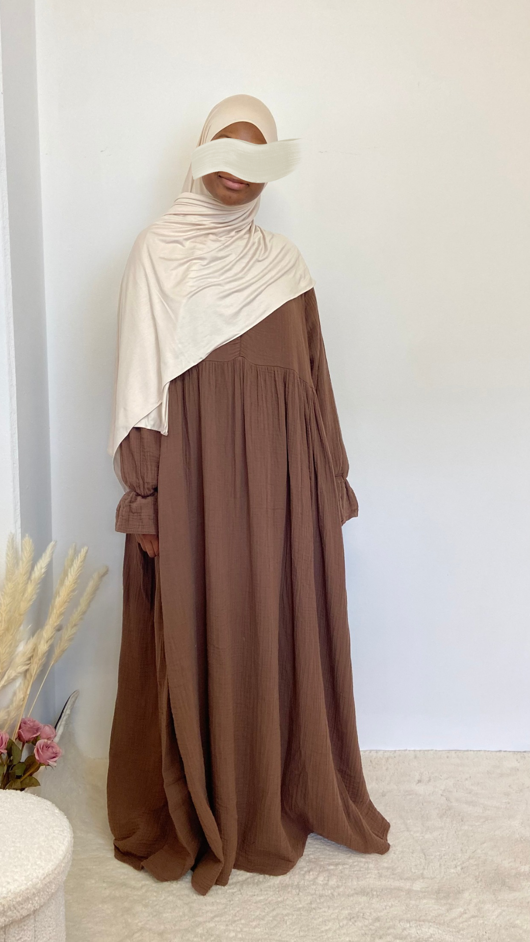 Classy Musselin Abaya