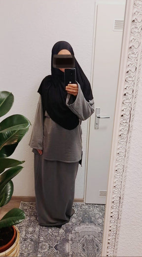 Two-piece Bayan made of cotton