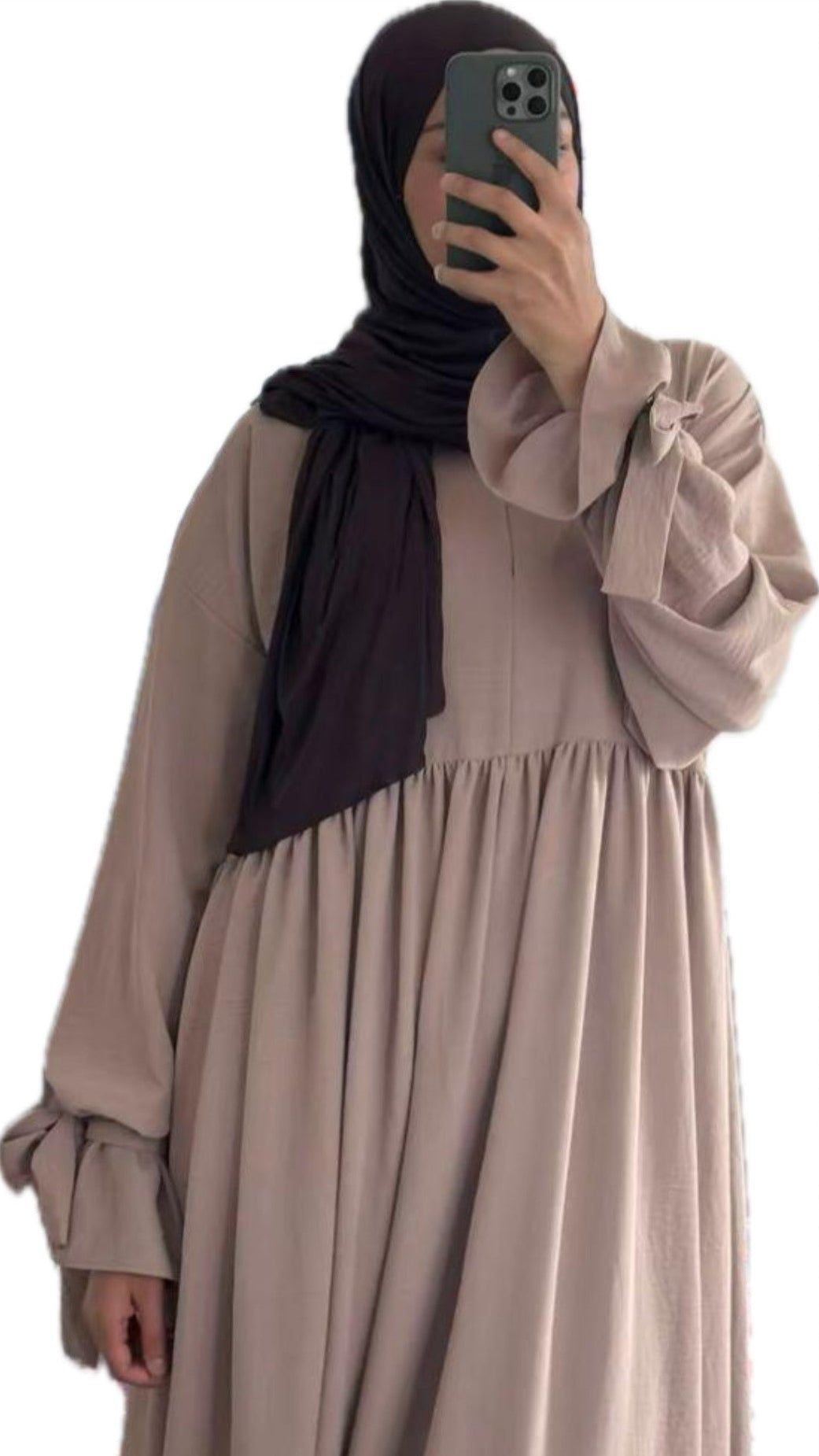 Abaya Maryam - Latte