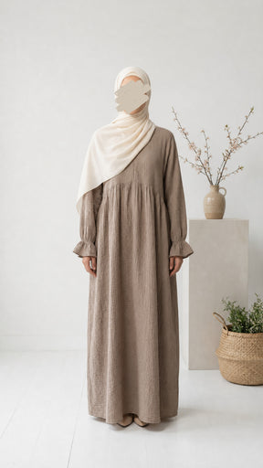 Classy Musselin Abaya