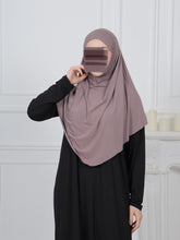 Mini Khimar - Dark Taupe