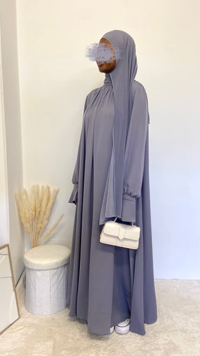 Abaya Sultana - Silk Sky