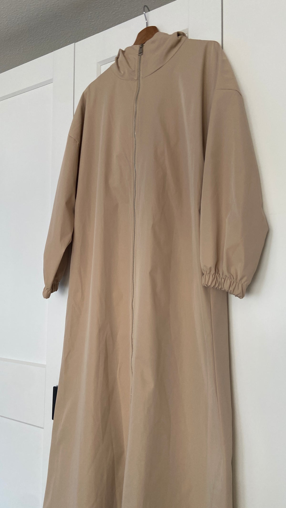 Sportliche Maxi Jacke  mit Kapuze