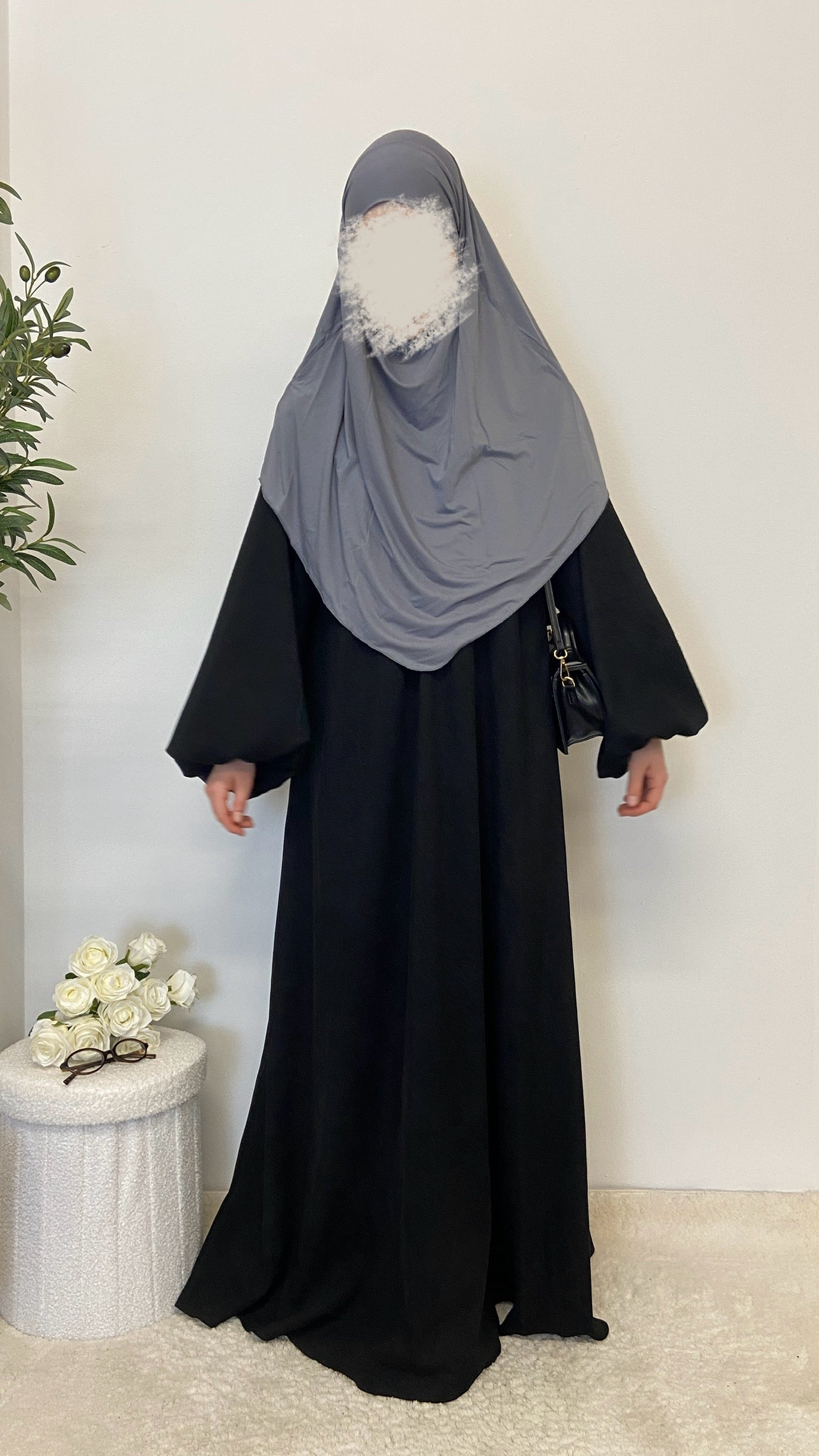 Ballonärmel Abaya Khadija