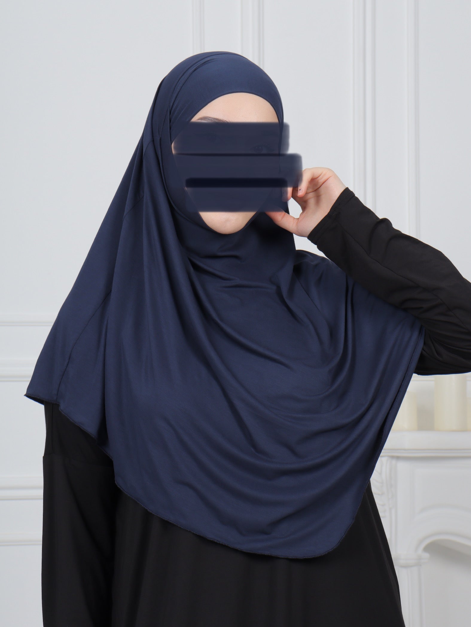 Mini Khimar - Dark Blue