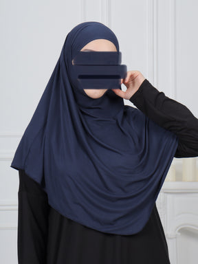 Mini Khimar - Dark Blue