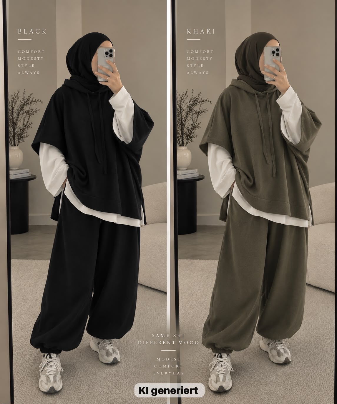 3-Teiliges Loungewear Set