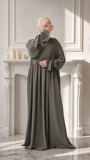 Abaya Maryam - Stone Khaki