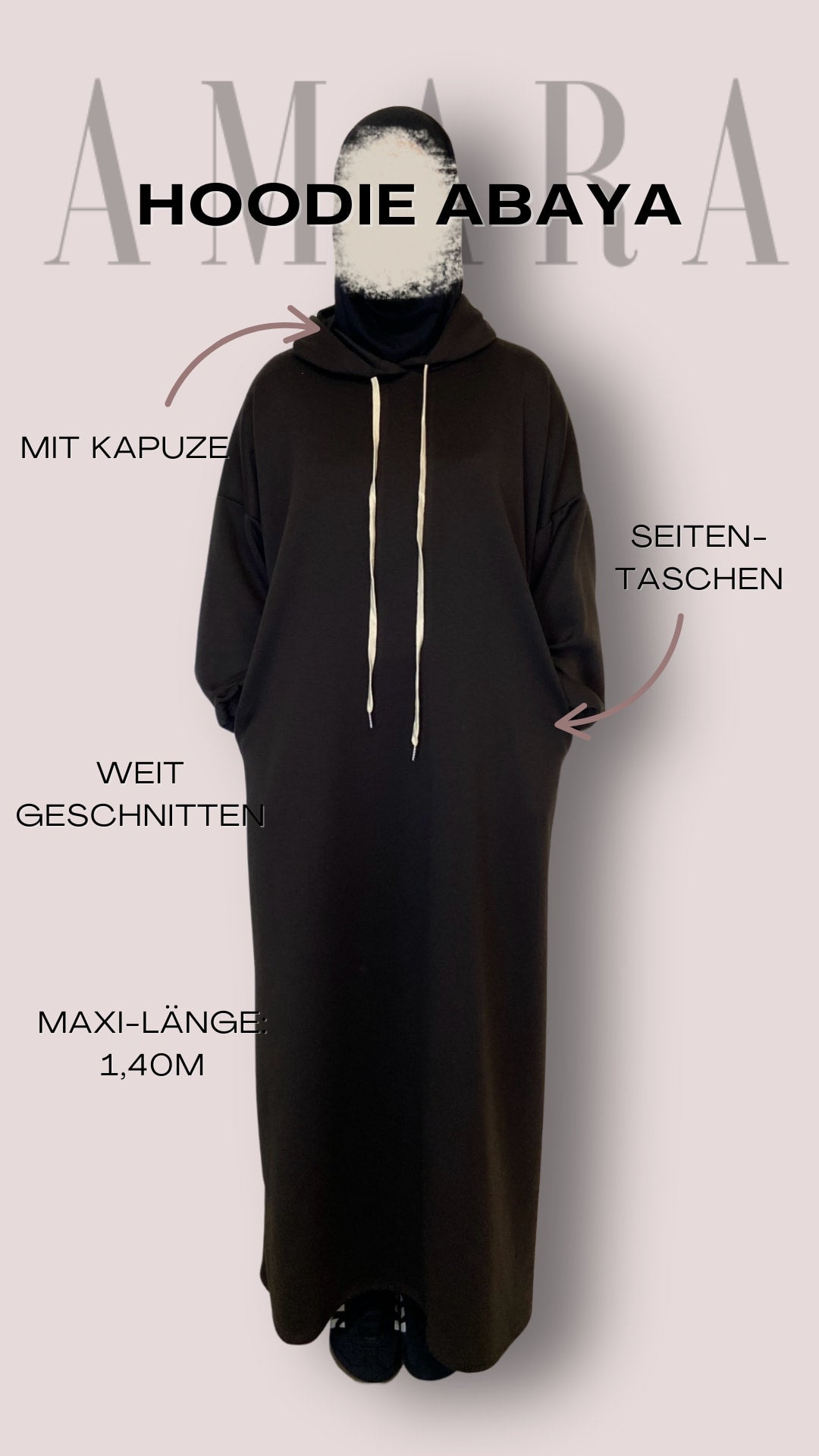 Hoodie Abaya