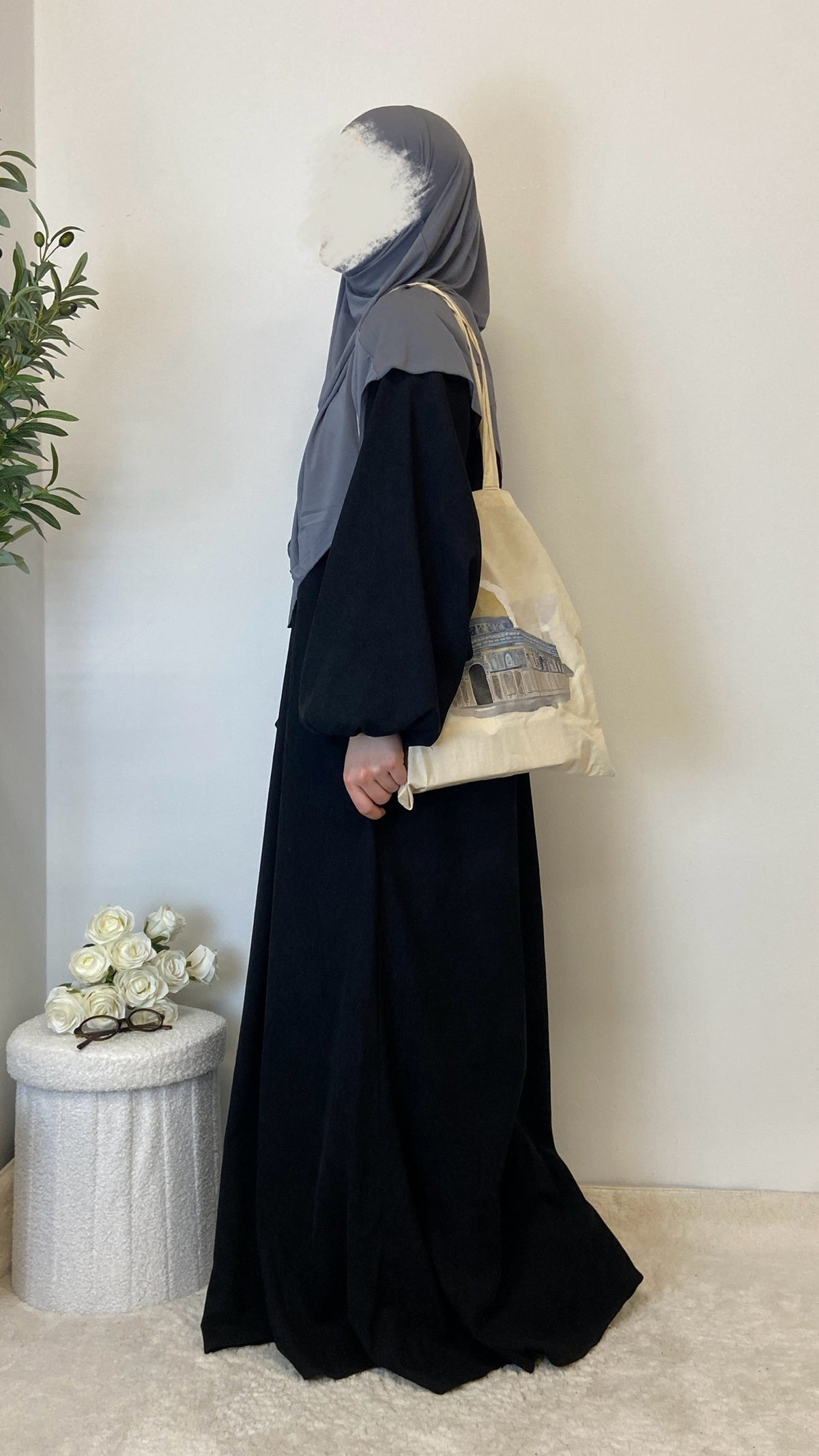 Ballonärmel Abaya Khadija