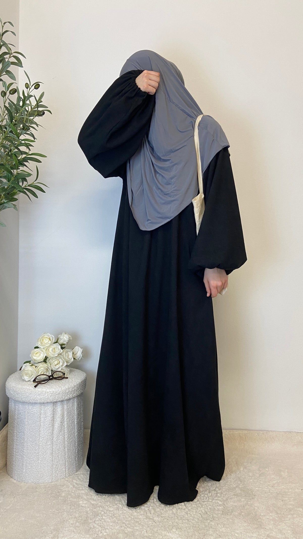 Ballonärmel Abaya Khadija