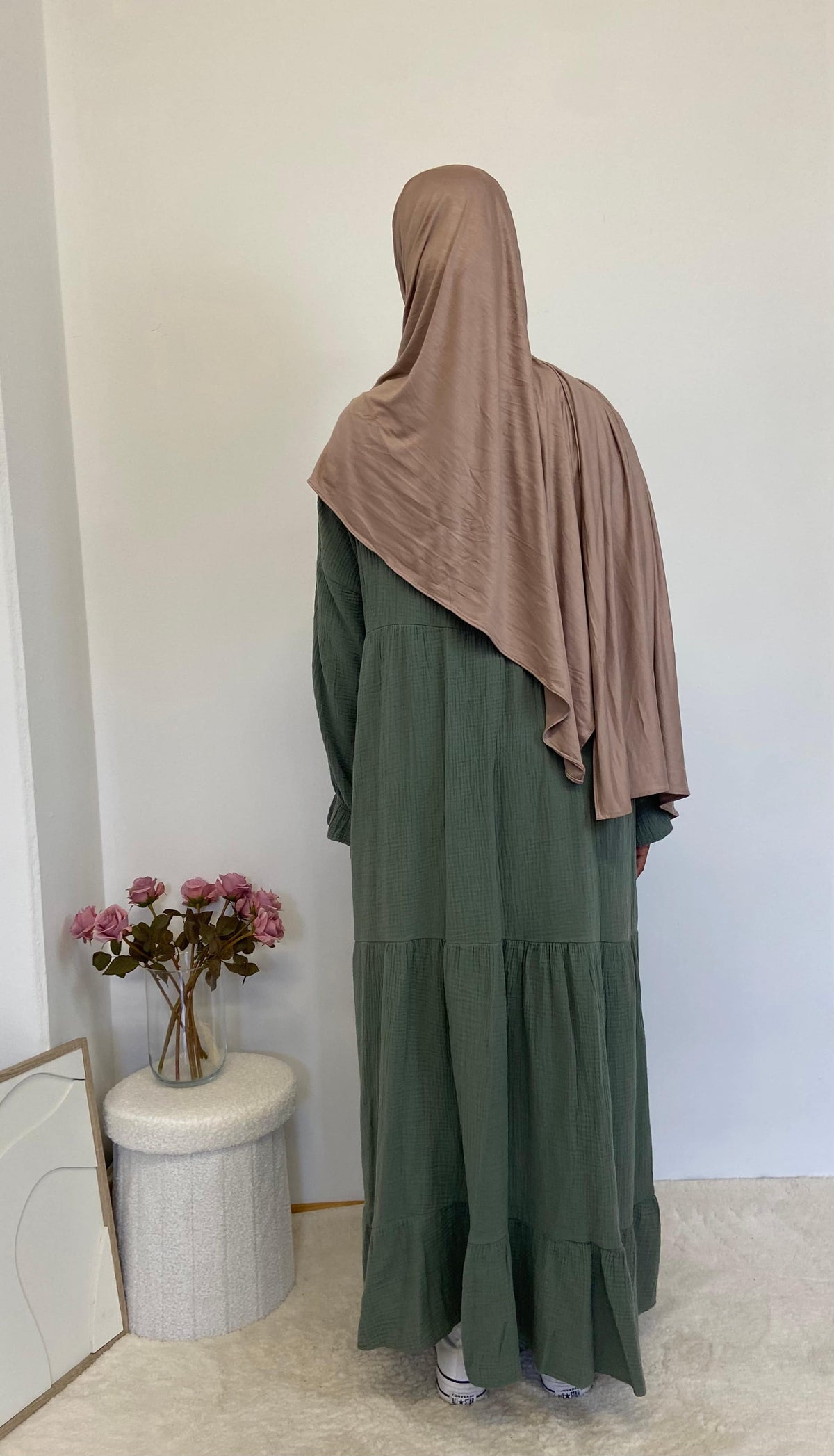 Musselin Stufenkleid