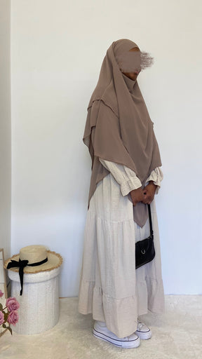 Musselin Stufenkleid