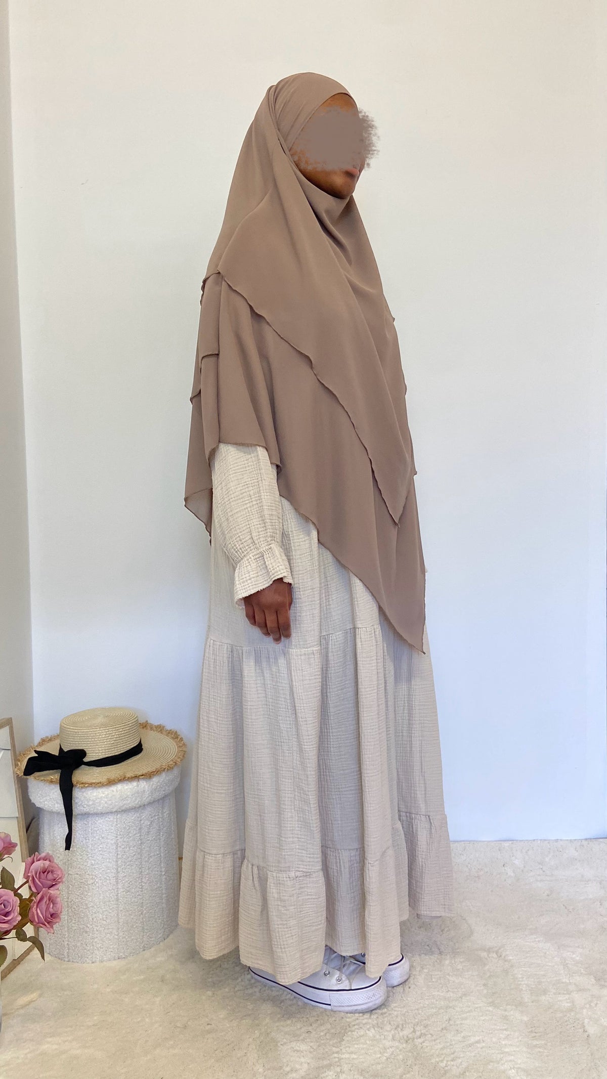 Musselin Stufenkleid