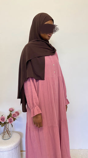 Musselin Stufenkleid