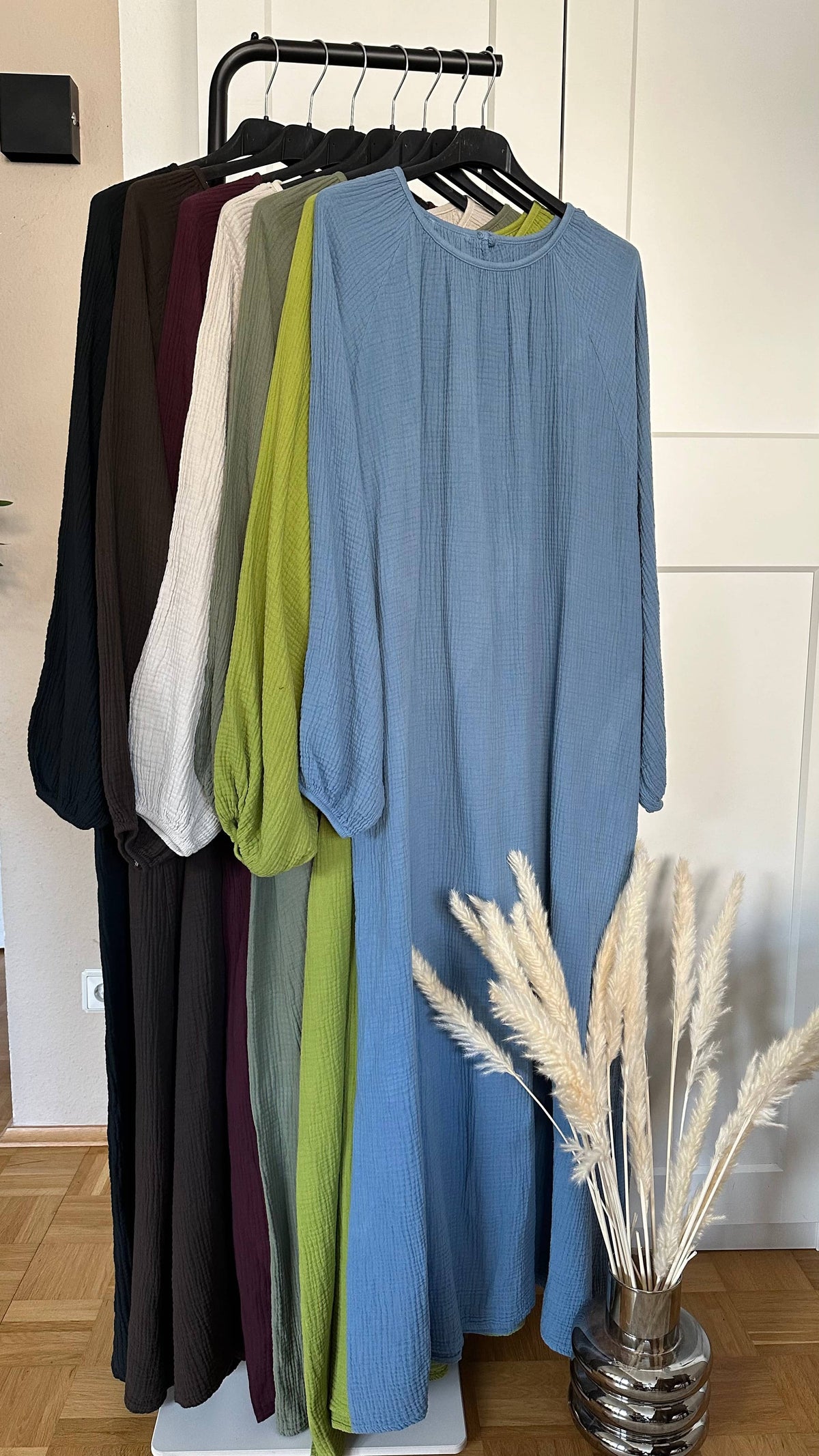 Classy Musselin Abaya Lina