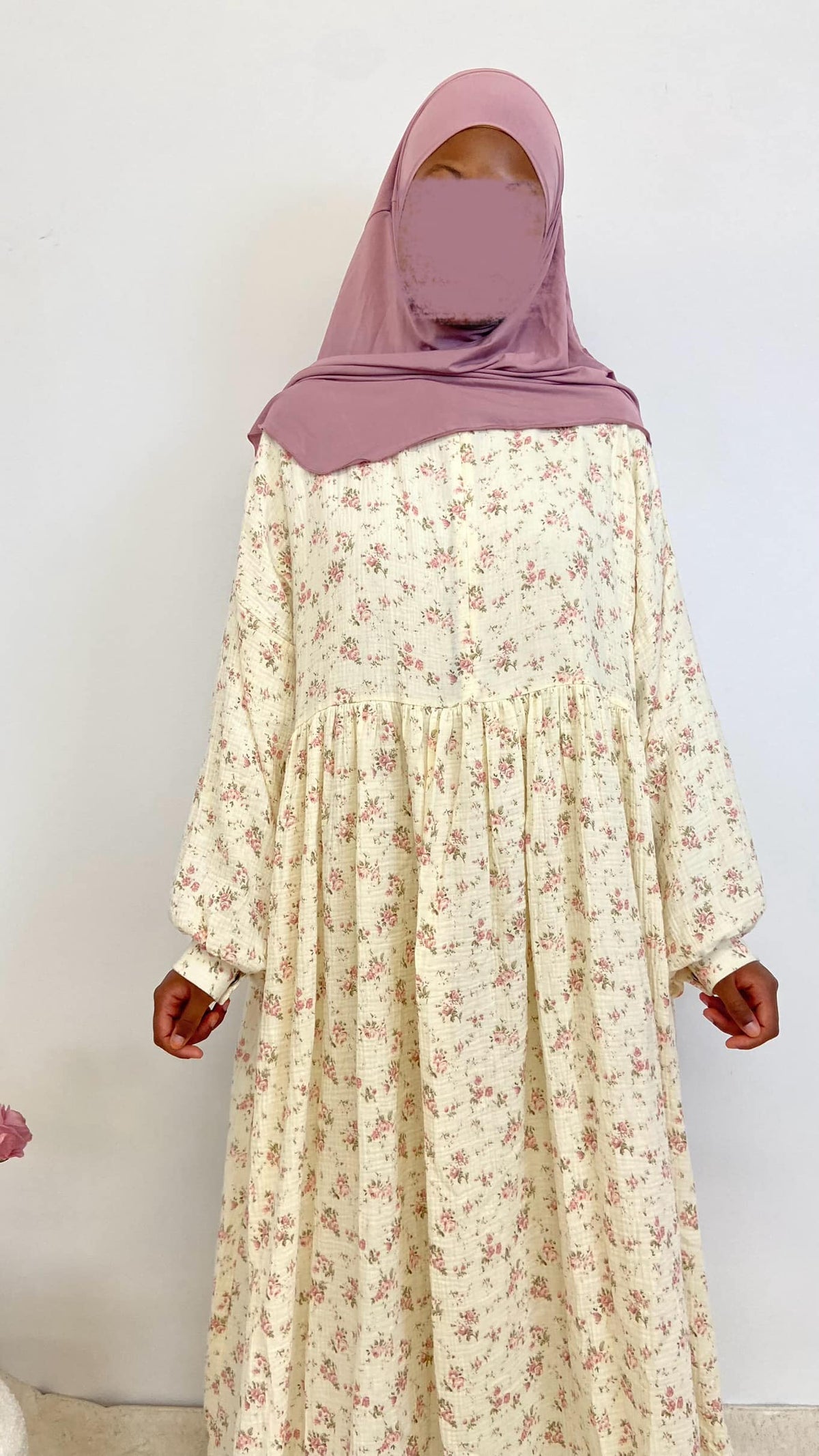Musselin Kleid Warda Roses
