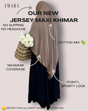 Jersey Maxi Khimar