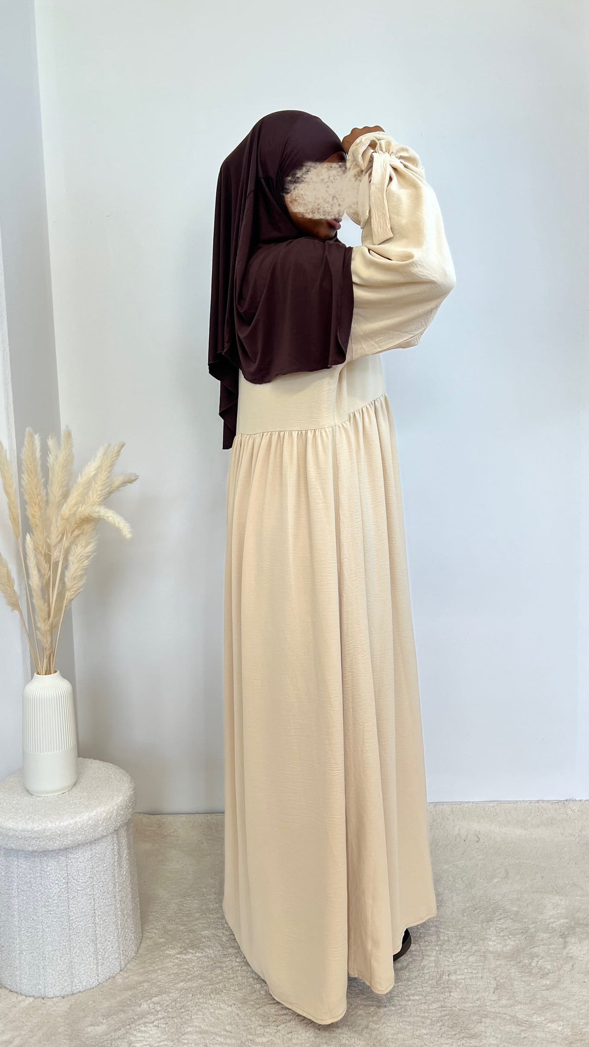 Abaya Maryam - Cream