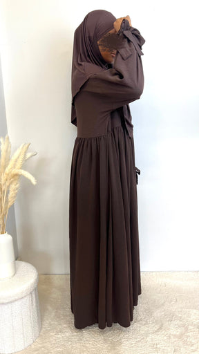 Abaya Maryam - Schokobraun