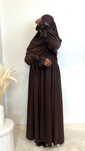 Abaya Maryam - Schokobraun