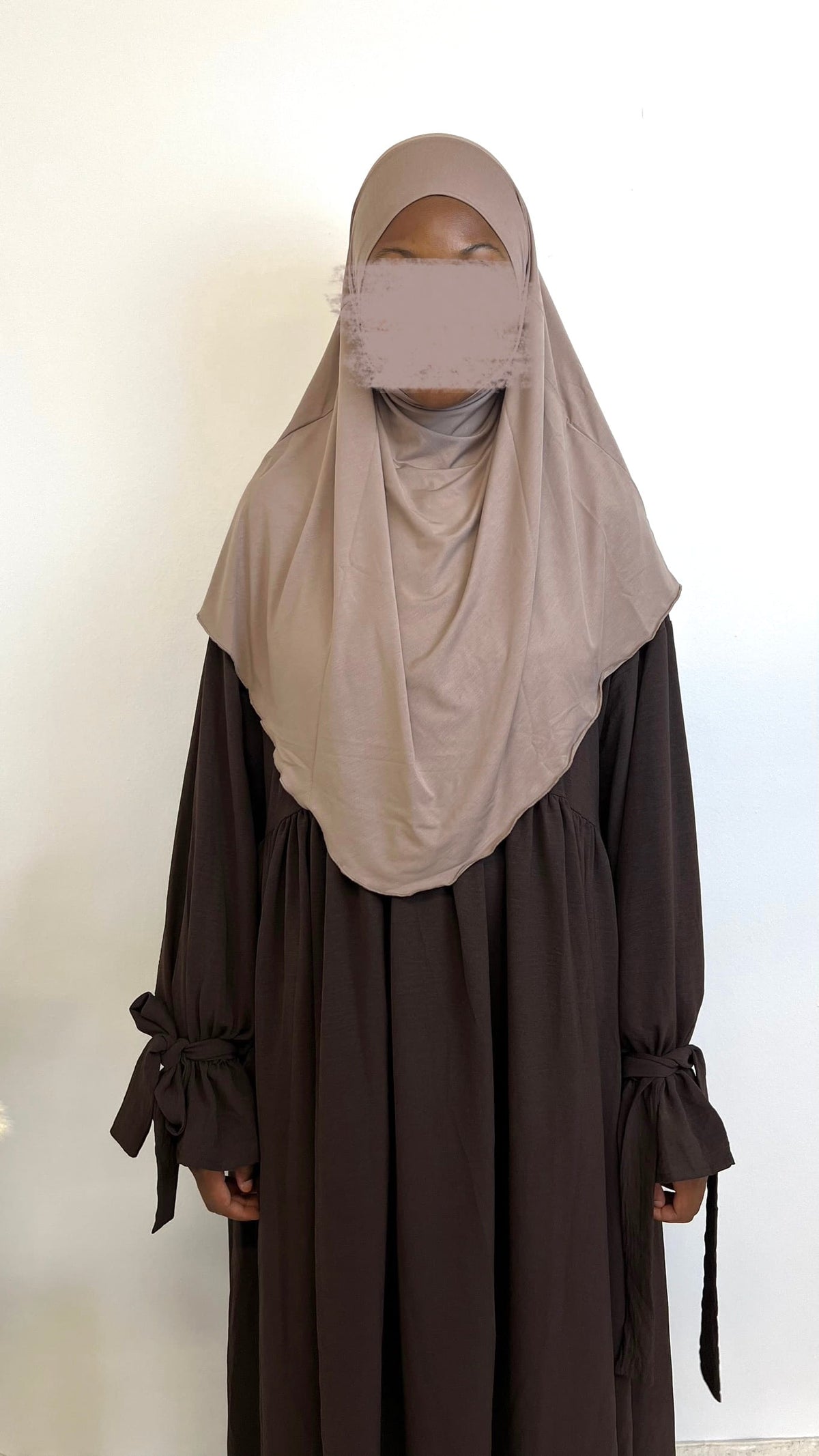 Mini Khimar - Cream