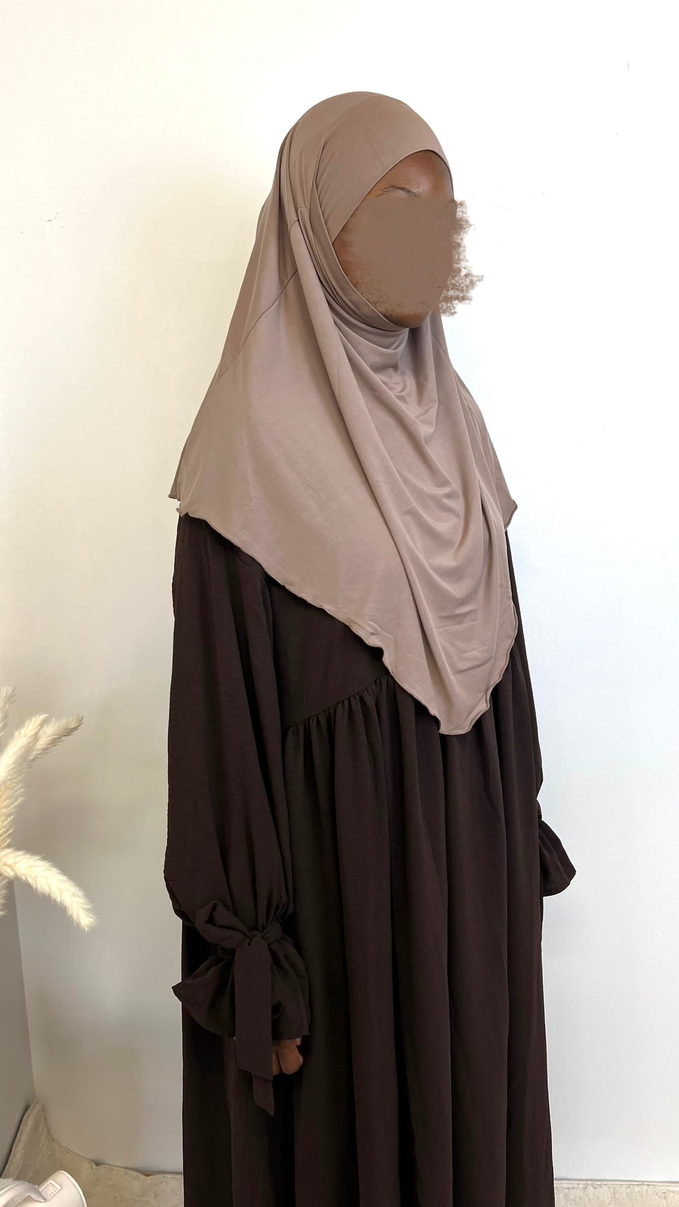 Mini Khimar - Cream