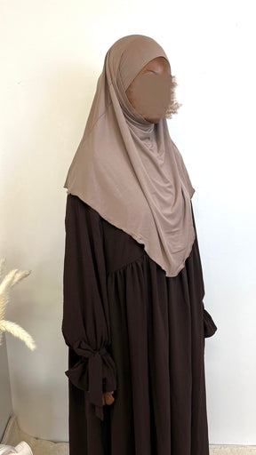 Mini Khimar - Cream