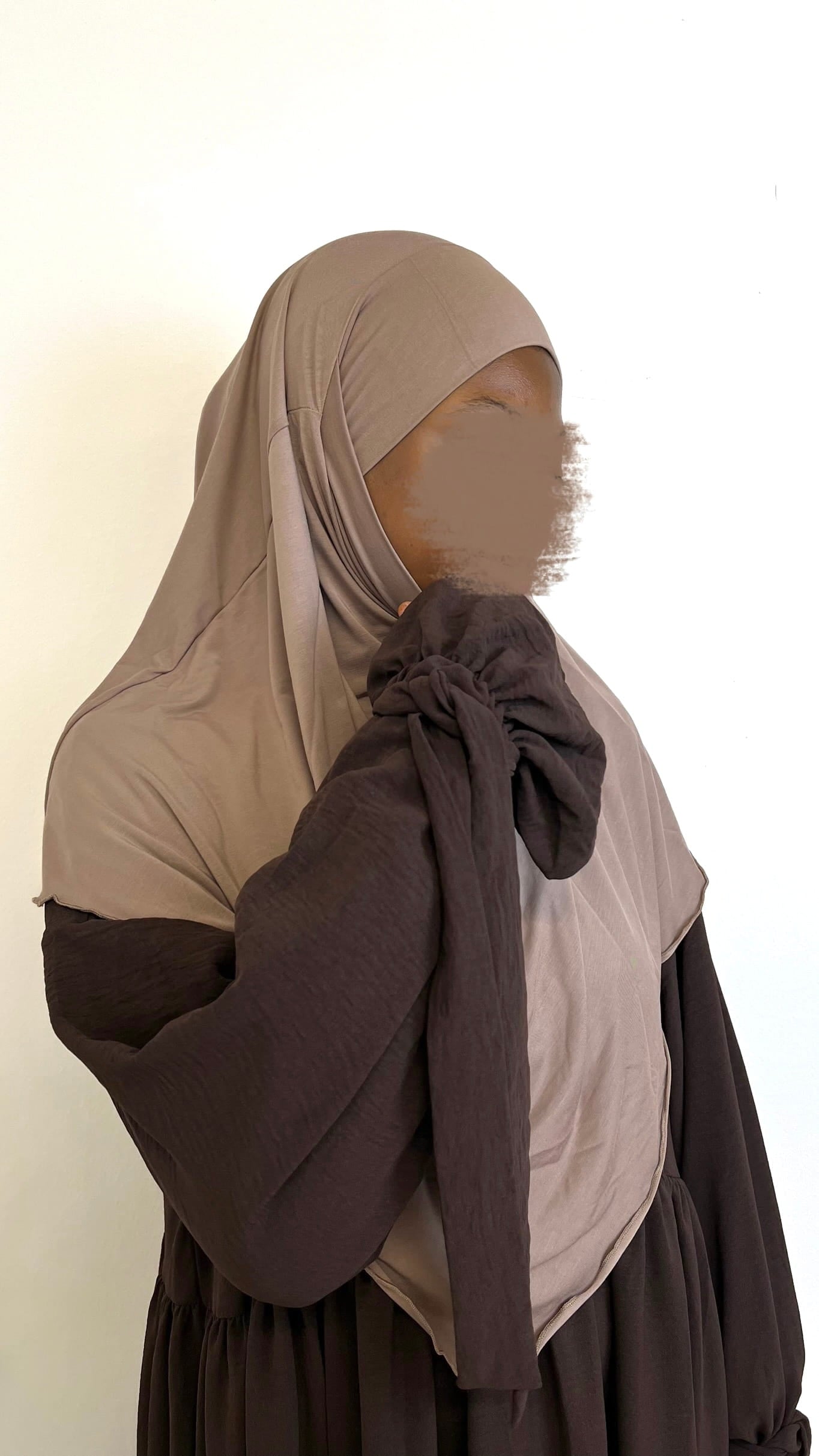 Mini Khimar - Cream