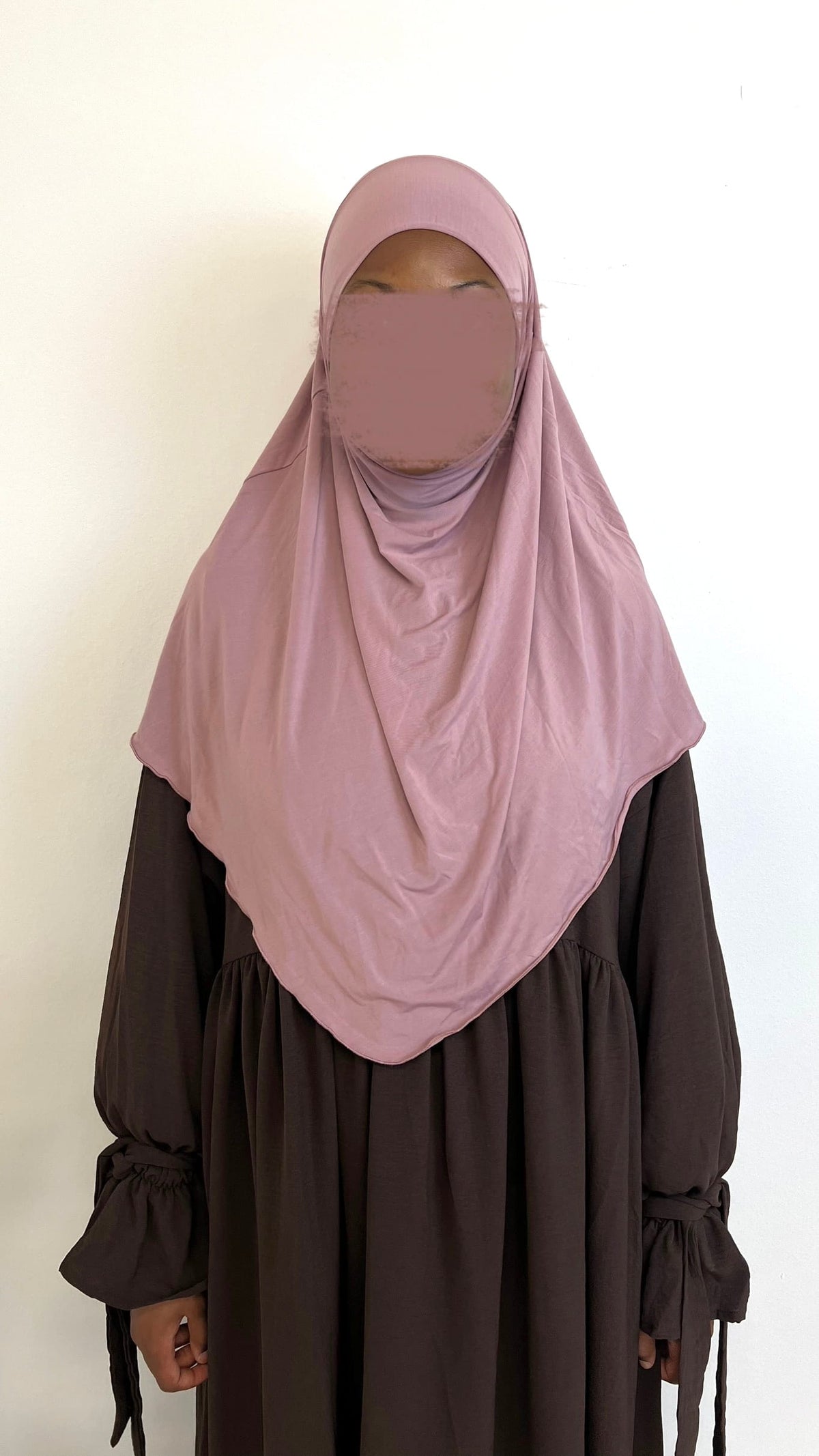 (Copy) Mini Khimar - Chocolate Brown