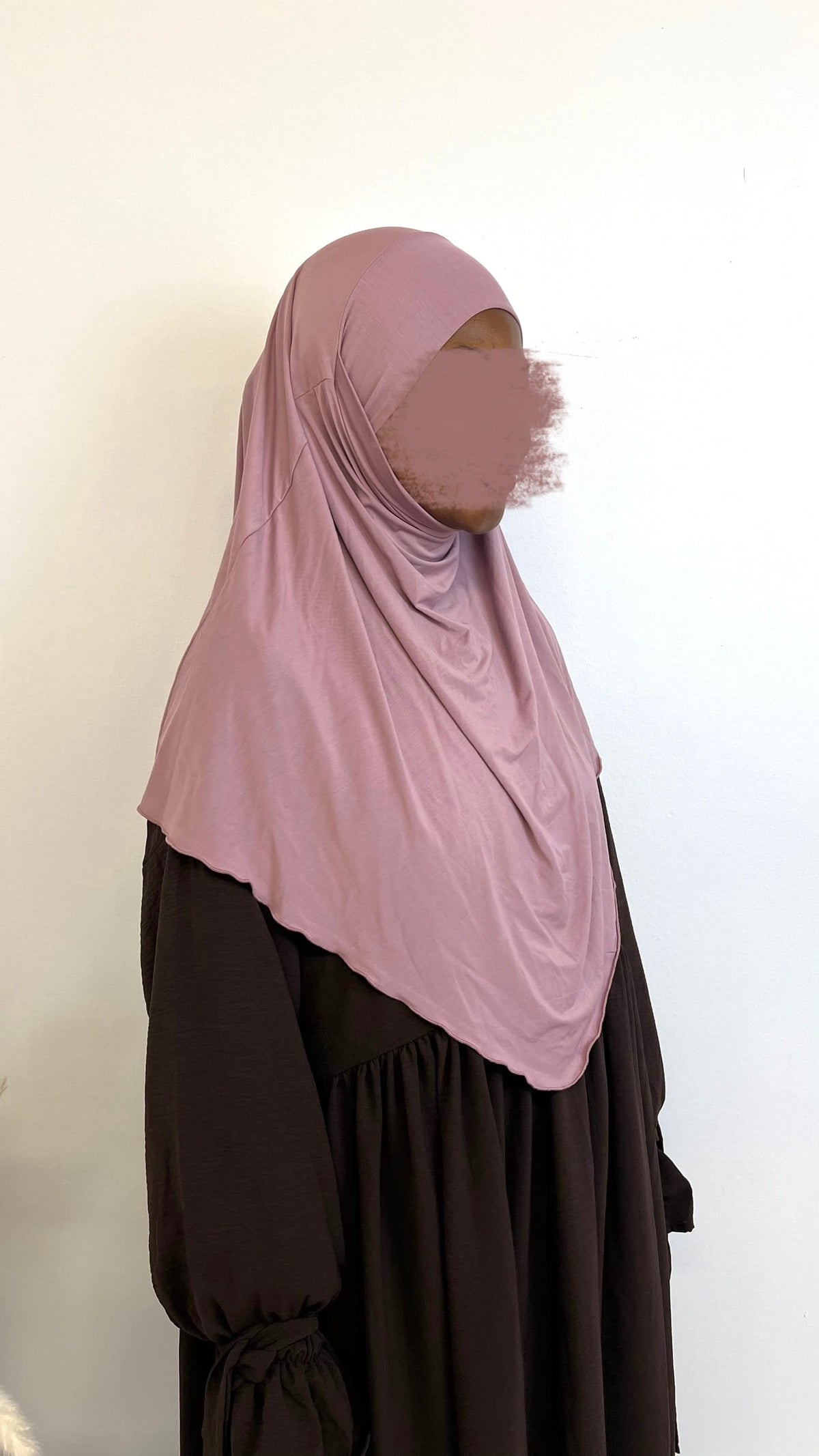 (Copy) Mini Khimar - Chocolate Brown