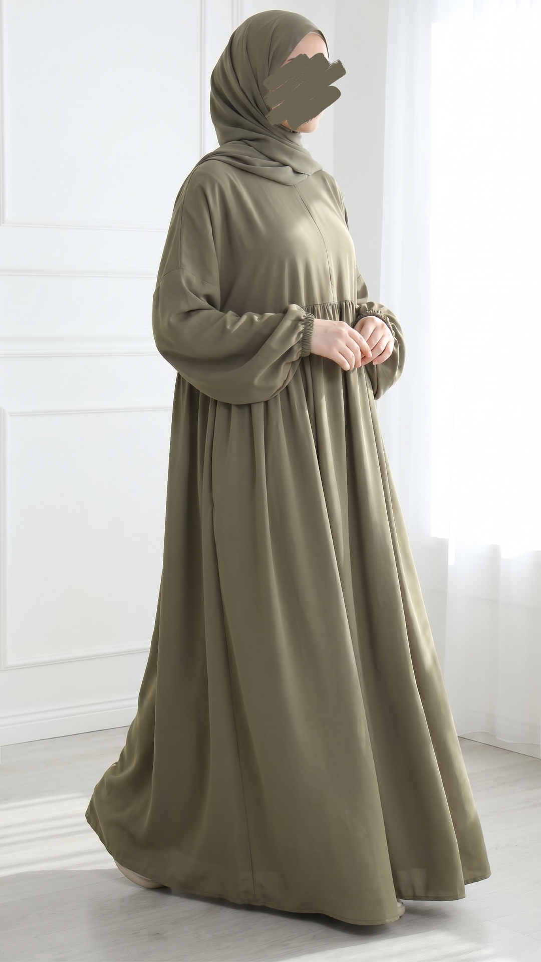 Abaya Laila - Pistaziengrün