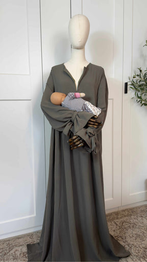 Abaya Maryam - Stone Khaki