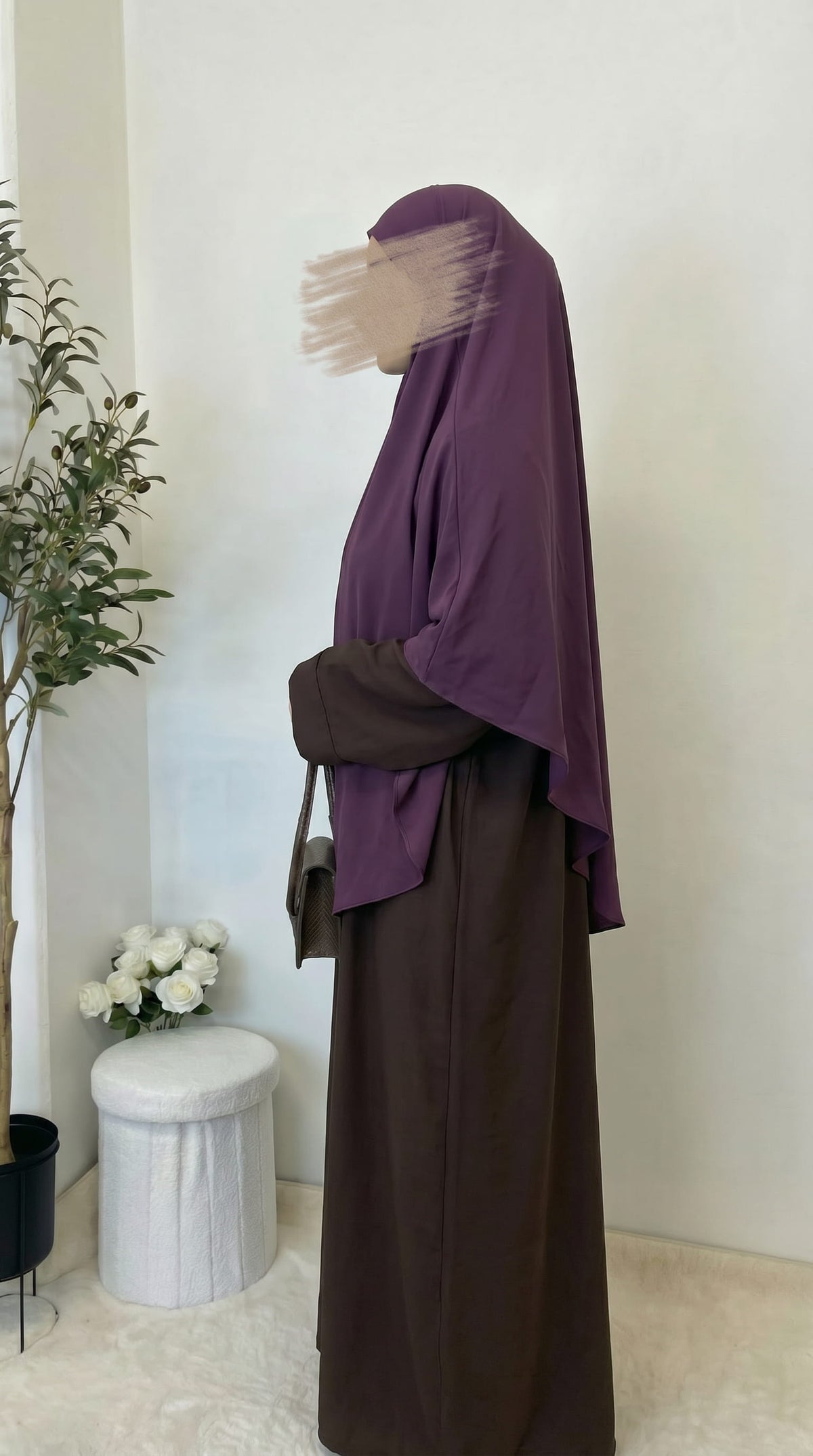 Jersey Maxi Khimar - alle Farben
