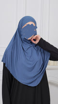 Jersey Mini Khimar - Ocean