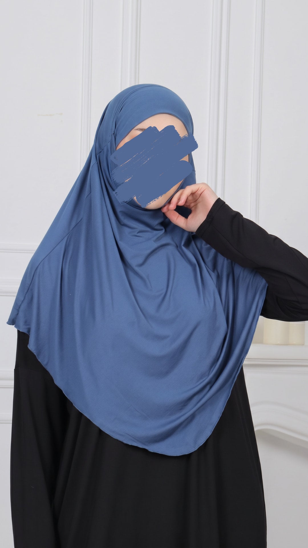 Jersey Mini Khimar - Ocean