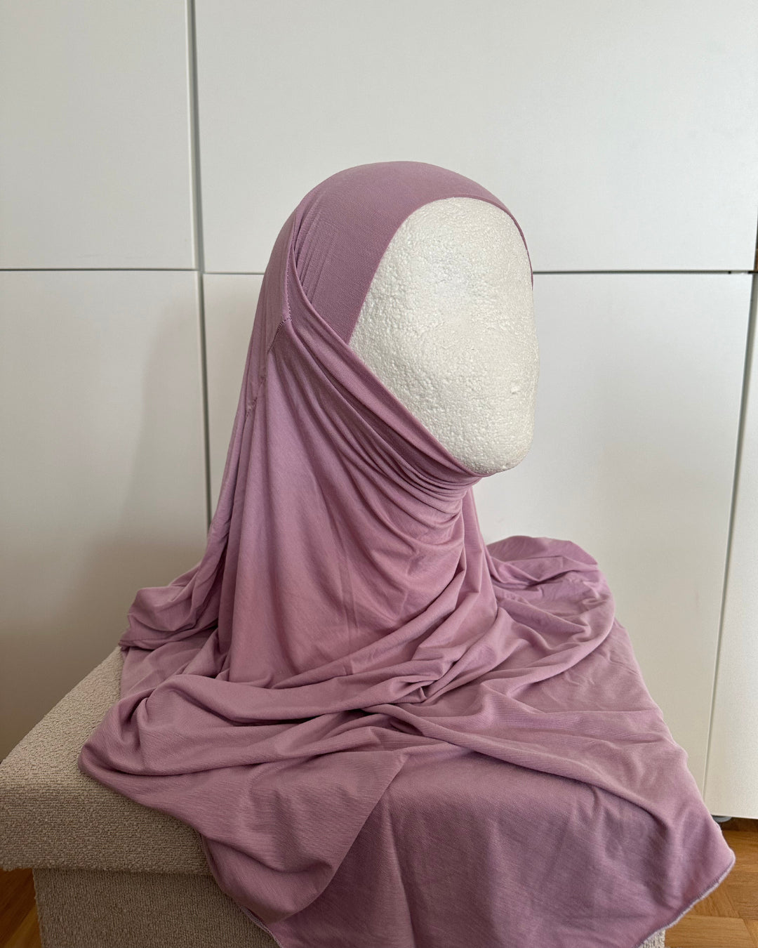 Mini Khimar - Pastellrosa