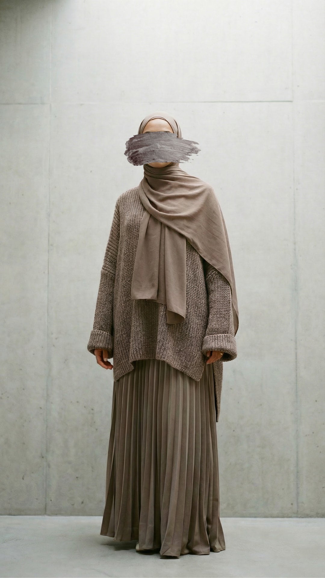 Set aus Rock und Strickpullover Yara