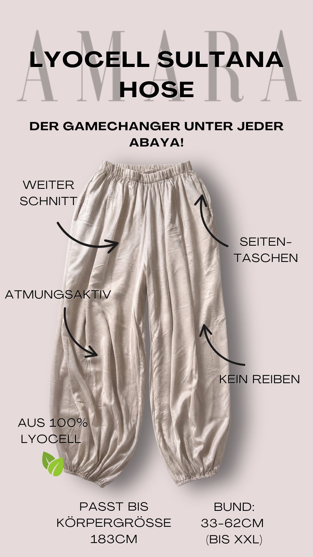 Lyocell Sultana Hose