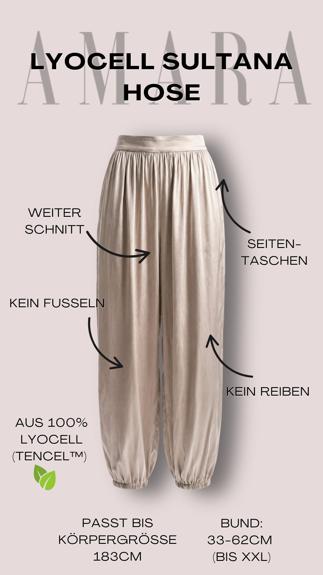 Lyocell Sultana Hose
